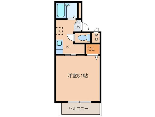 サンシャイン上前津の物件間取画像